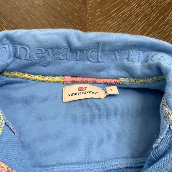 Vineyard Vines blue zip up pullover - Picture 6 of 17